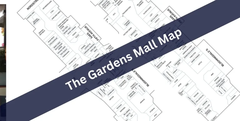 the gardens mall map