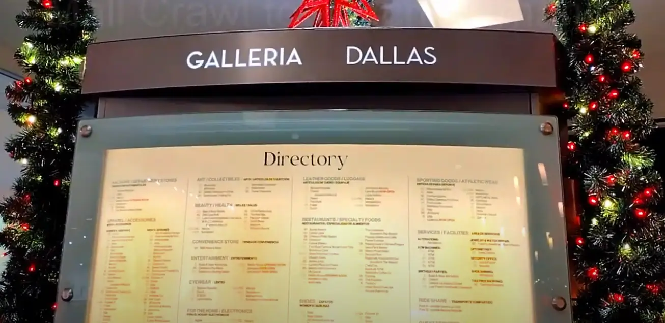 galleria dallas directory