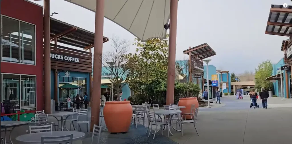 seattle premium outlets awesome view