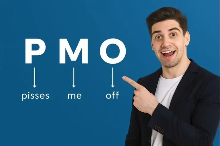 what does pmo mean in text