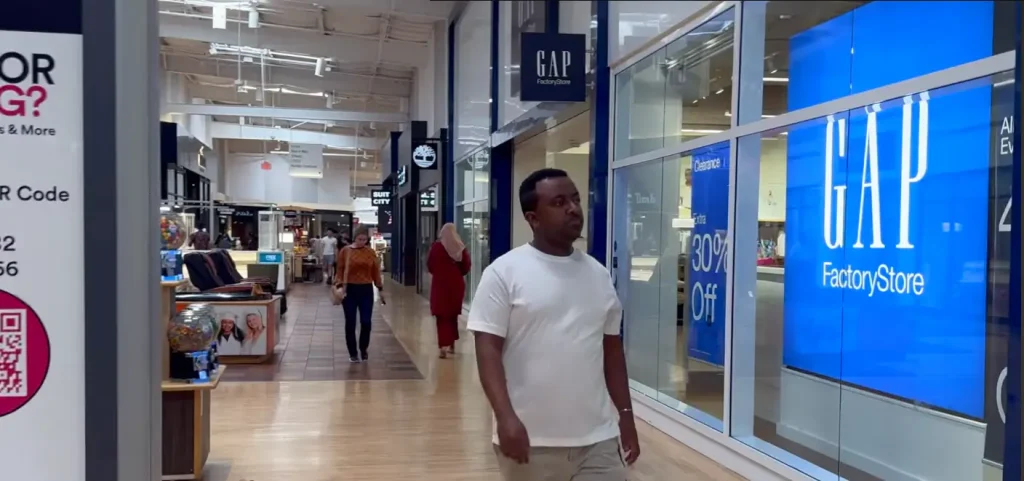 visit to potomac mills mall